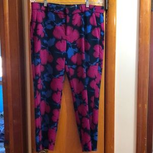 Fun Banana Republic Petite floral pants